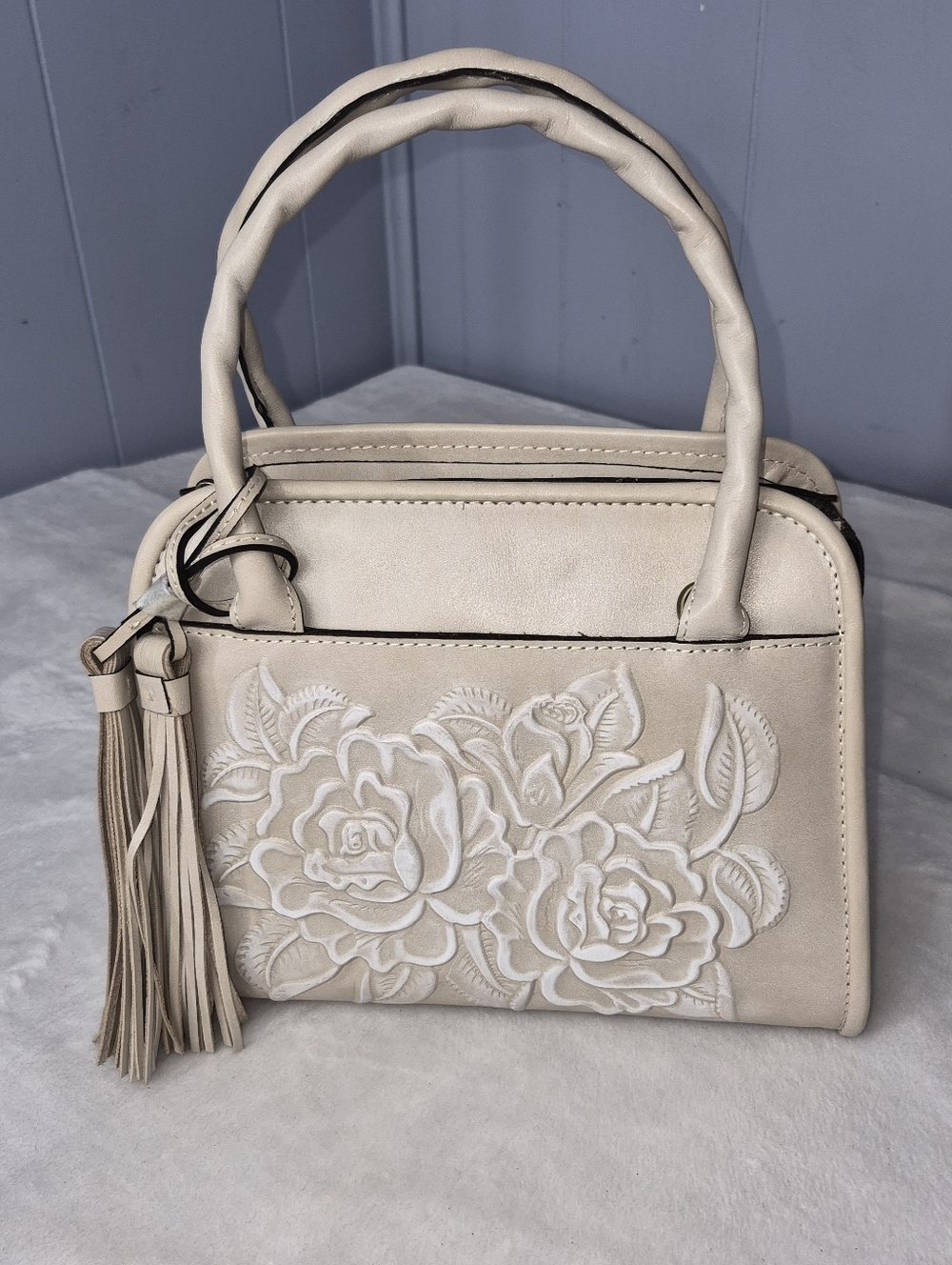 Patricia Nash NWT Leather Paris Satchel